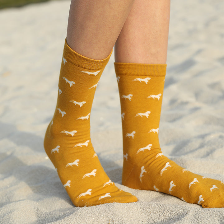 Gift warmth and luxury with the Yushu Socks Gift Set for Women. Crafted from soft yak wool, these socks provide comfort and style, making them perfect for any occasion.