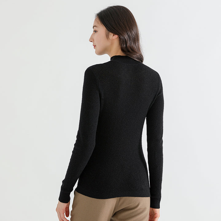 Discover the Orient Yak Wool Lightweight Sweater by SHOKAY. Crafted from 100% yak wool for a breathable, soft, and versatile design perfect for all seasons.

