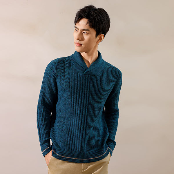 Heritage Men's Twisted Collar Pullover