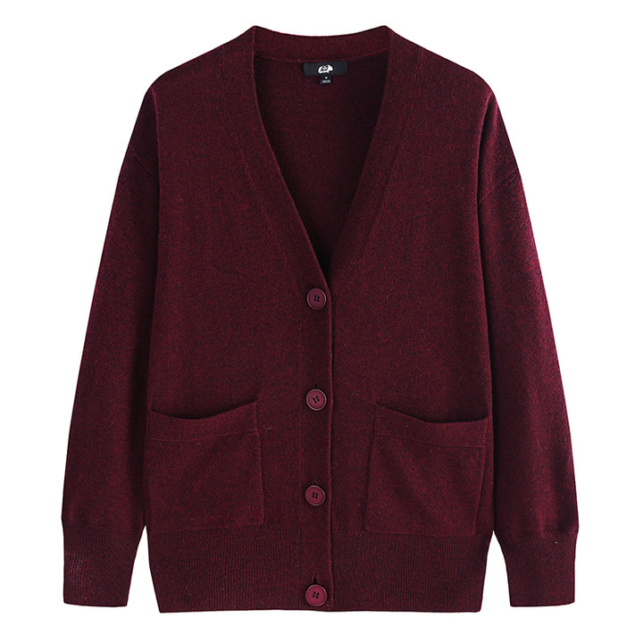 The Himalaya Classic Cardigan combines timeless style with luxurious comfort. Made from a premium yak and wool blend, this V-neck sweater offers superior warmth, softness, and a loose fit perfect for layering. Ideal for winter styling with classic elegance.