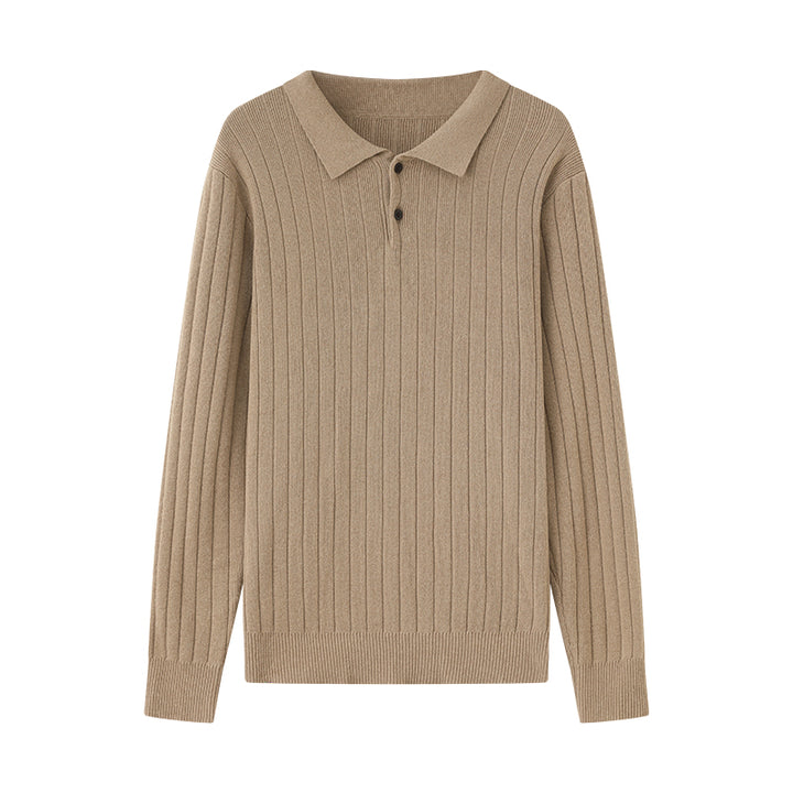 Elevate your style with the Classic Polo Sweater, crafted from a premium yak wool blend for warmth and comfort. Featuring a timeless polo collar design, this sweater offers sophisticated style and lasting quality. Perfect for both casual and smart looks.



