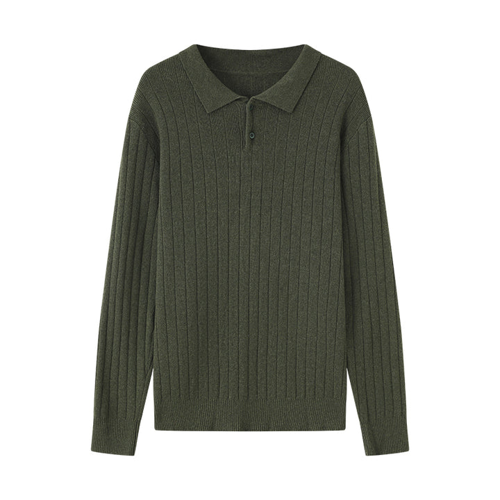 Elevate your style with the Classic Polo Sweater, crafted from a premium yak wool blend for warmth and comfort. Featuring a timeless polo collar design, this sweater offers sophisticated style and lasting quality. Perfect for both casual and smart looks.



