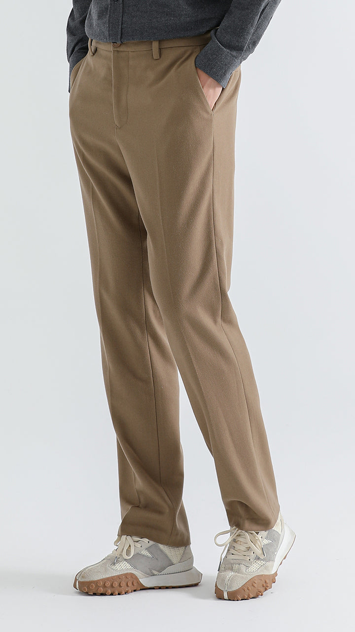 Discover the ultimate blend of luxury and comfort with Men's Yak Wool Dress Pants. Crafted from high-quality yak wool, these pants offer warmth, durability, and a refined look for any occasion.

