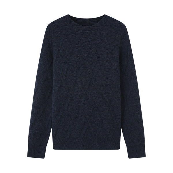 Stay warm and stylish with the Men's Shambala Half High Collar Yak Wool Pullover. Crafted from luxurious yak wool, this pullover offers exceptional softness, warmth, and a modern high collar design perfect for cooler weather.


