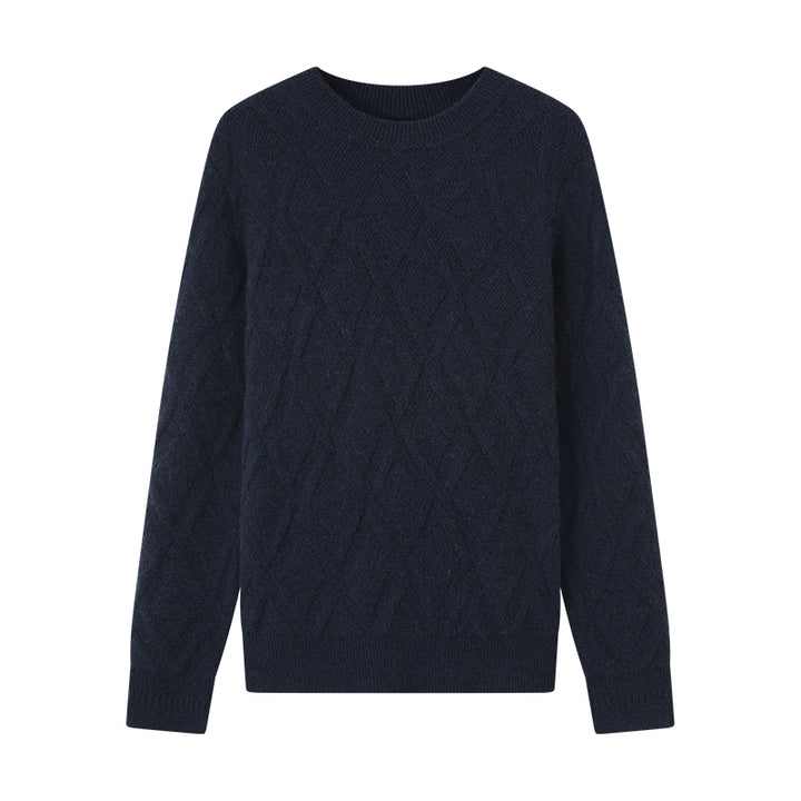 Stay warm and stylish with the Men's Shambala Half High Collar Yak Wool Pullover. Crafted from luxurious yak wool, this pullover offers exceptional softness, warmth, and a modern high collar design perfect for cooler weather.

