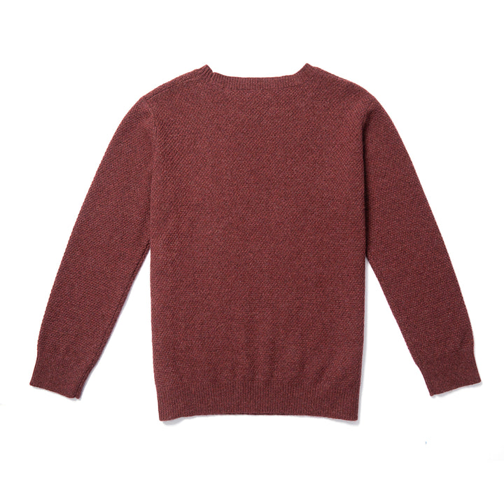 Experience luxurious warmth with the Men's Shambala 100% Yak Cabled Sweater. Crafted entirely from yak wool, this cozy and stylish sweater offers superior insulation and a timeless cabled design. Perfect for cold weather, available in multiple sizes.



