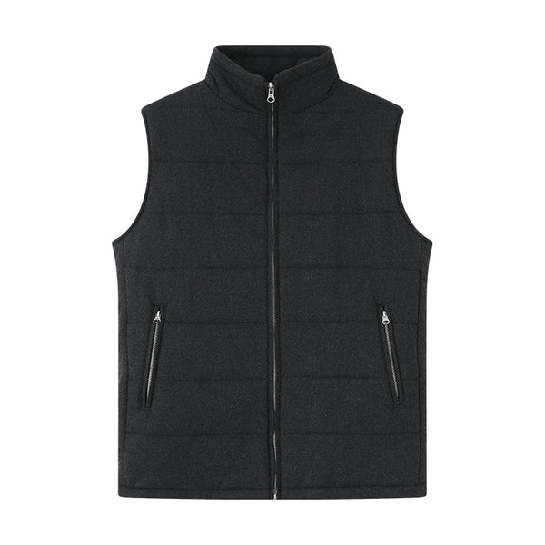 Elevate your winter wardrobe with the Men's Grassland Quilted Yak Wool Vest. Made from premium yak wool, this quilted vest offers superior warmth and style for cold weather. Available in multiple sizes. Perfect for layering or as an outer piece for versatile, cozy styling.