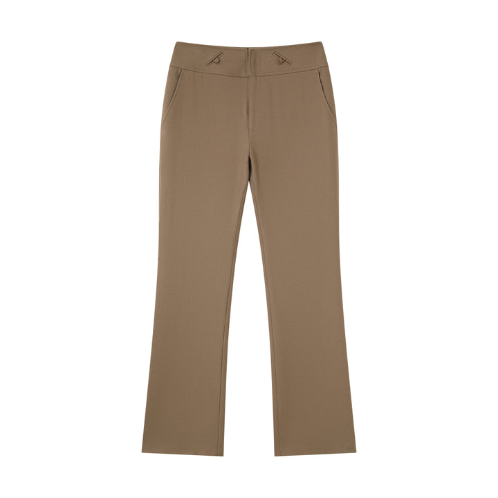 Elevate your wardrobe with our Women's Cropped Yak Woolen Pants. Made with a luxurious yak wool blend, these pants offer warmth, comfort, and a flattering fit for a sophisticated look.

