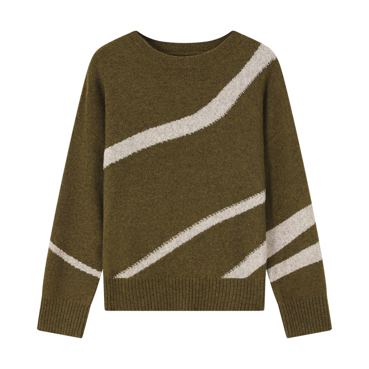 Discover the Above Land Jacquard Sweater, crafted from a luxurious yak wool blend for ultimate warmth and comfort. Featuring intricate jacquard patterns, this stylish top is perfect for layering or wearing solo. A versatile, cozy piece for any season.