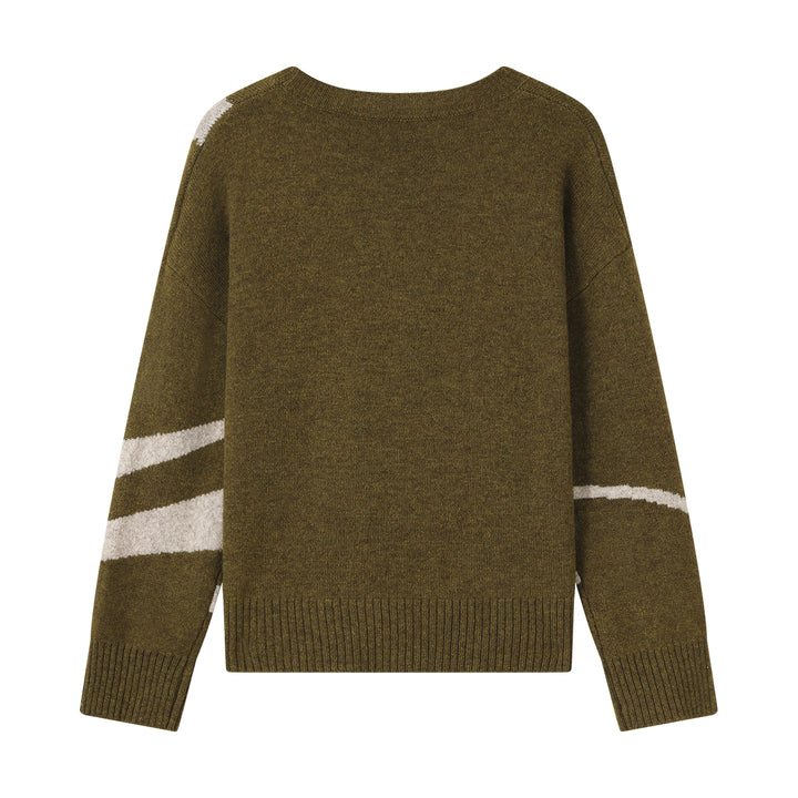 Discover the Above Land Jacquard Sweater, crafted from a luxurious yak wool blend for ultimate warmth and comfort. Featuring intricate jacquard patterns, this stylish top is perfect for layering or wearing solo. A versatile, cozy piece for any season.