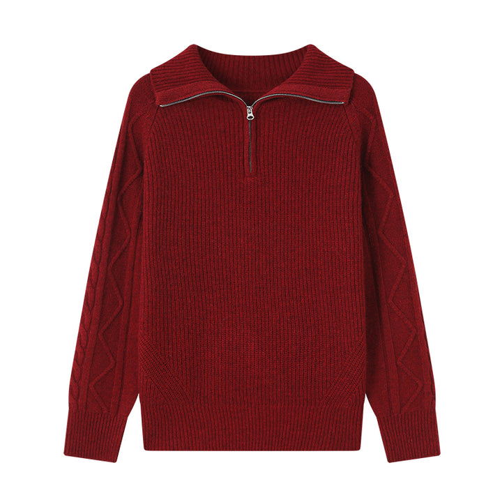 Experience exceptional warmth with the Women's Shambala Thick Yak Wool Pullover. Made from 100% Yak wool, this cozy sweater offers a luxurious feel and perfect insulation for colder months.

