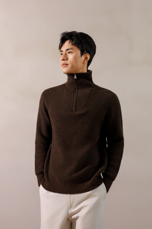 Shokay Yak Waffle Pullover