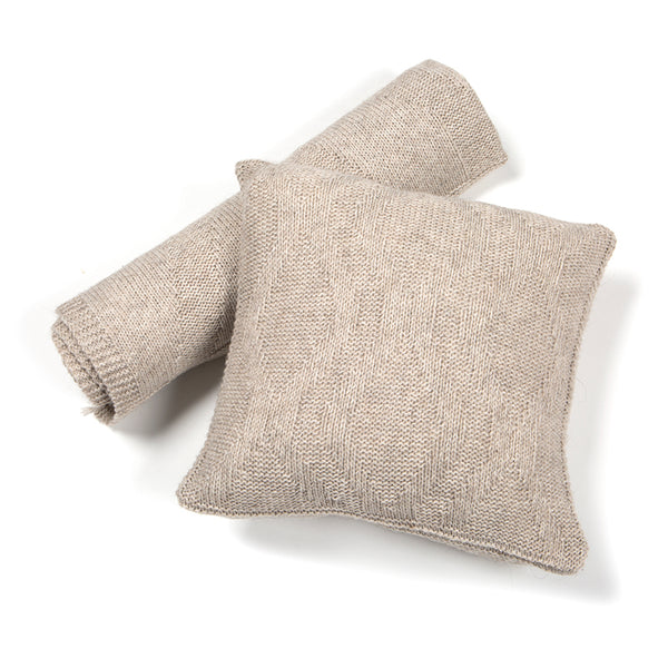 Add warmth and texture to your home with the Himalayan Textures Knitted (Alpine) collection. Featuring luxurious yak wool, this cozy throw and pillow set is perfect for any space. Available individually or as a set. Stylish, soft, and ideal for winter comfort.



